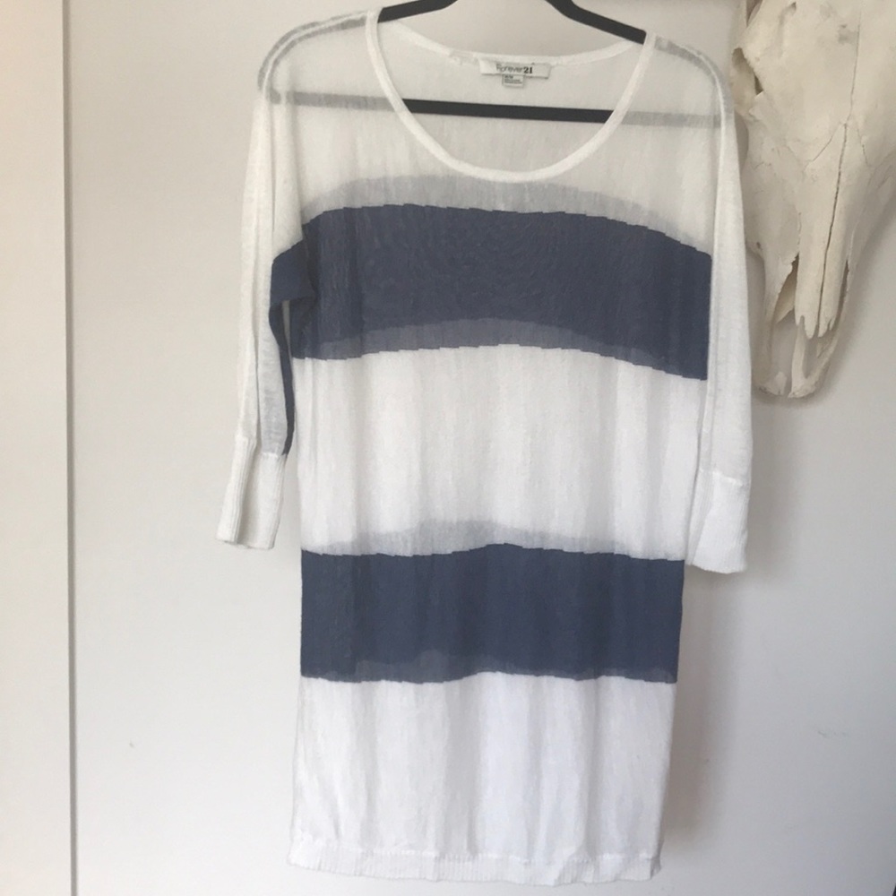 Color block Coverup/top